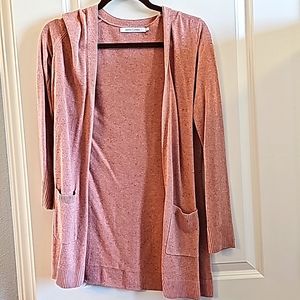 Stitches and stripes pink cardigan